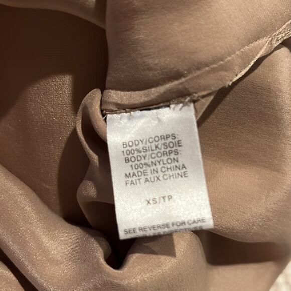 CAMI NYC Silk & Lace Cap Sleeve Blouse Top Size XS - Picture 7 of 8